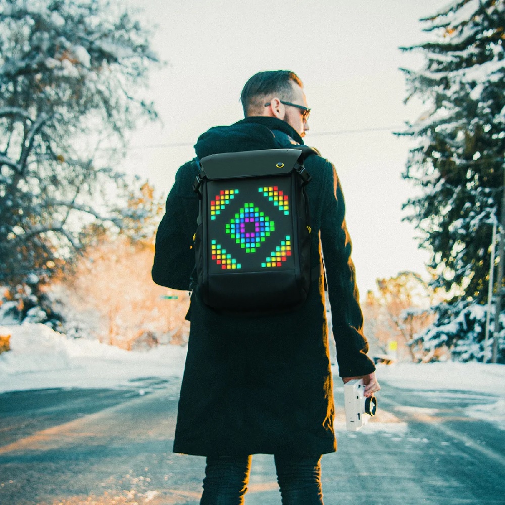 DIVOOM BACKPACK M Tas Ransel LED DISPLAY PIXEL ART