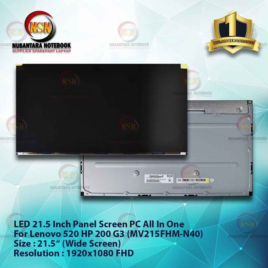 LCD LED Panel Screen PC All In One 21.5 Inch AIO Lenovo LM215WF9