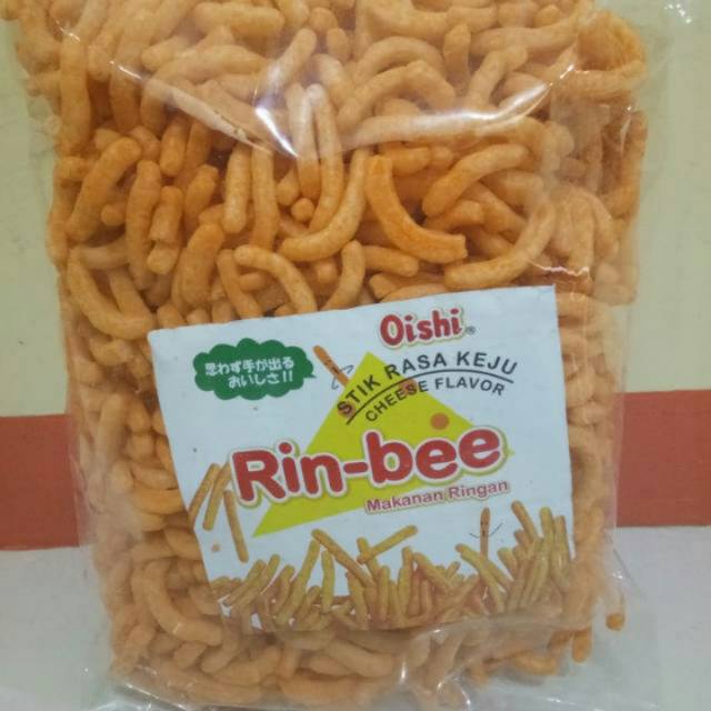 

SNACK RIN-BEE STIK KEJU OISHI berat 250gr