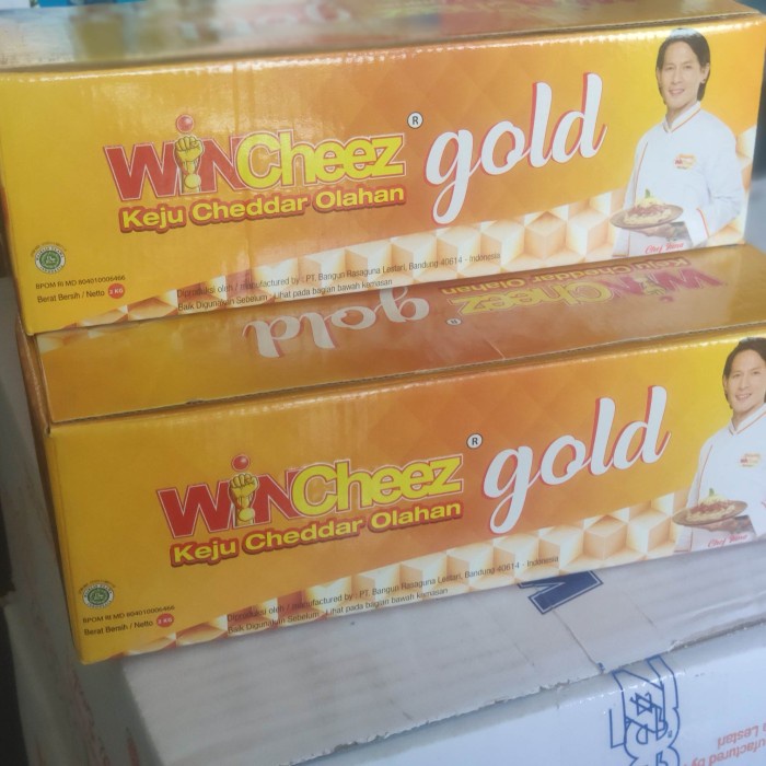 

Keju- Keju Cheddar Wincheez Gold 2Kg -Keju.
