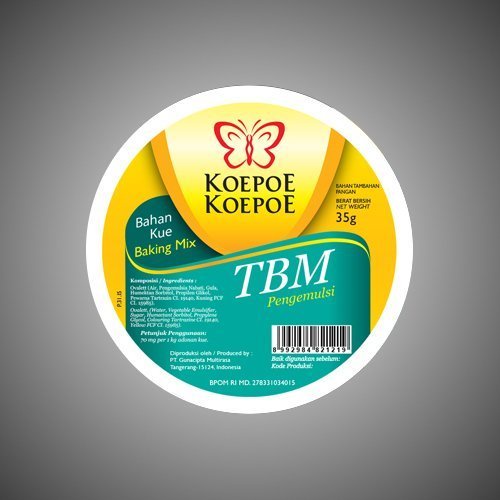 

TBM kupu kupu 70gr koepoe koepoe Cake emulsifier pengembang kue