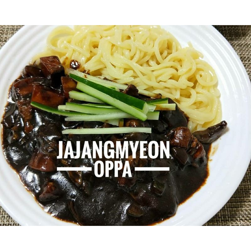 

Jajangmyeon oppa/ Jajangmyeon instan halal / KOREAN FOOD INSTAN HALAL