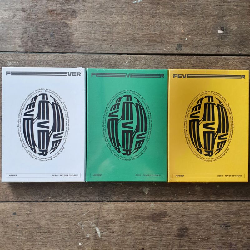 READY ATEEZ Album - ZERO : FEVER EPILOGUE