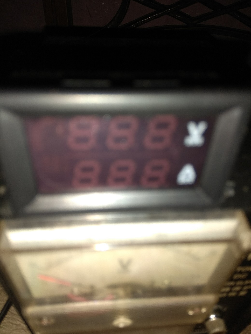 [cele]dc 0-100v 10a Ammeter Voltmeter Digital/tampilan Ganda/detektor Tegangan 0.28 Merah Biru Led