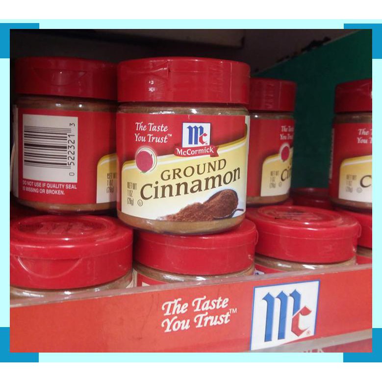 

MCcormick | ground cinnamon | 28 gram | product of USA