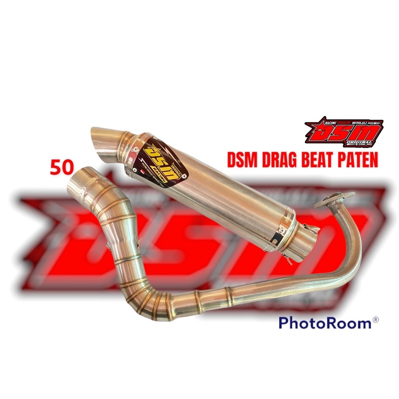 Knalpot Dsm drag beat original dsm