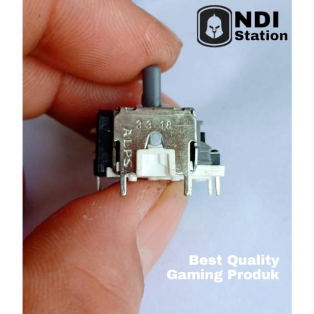 Analog stik ps3 ori mesin alps kaki 3 hitam
