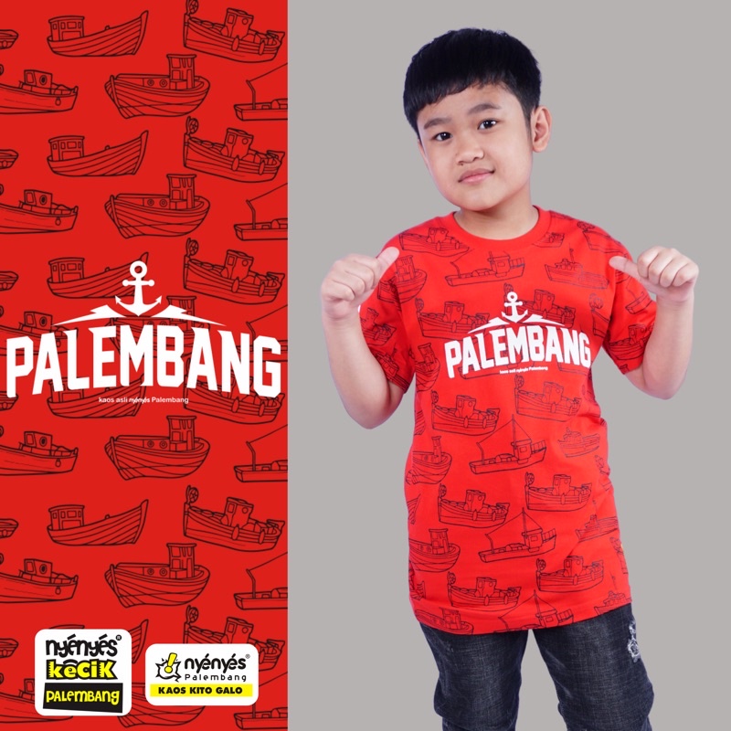 KAPAL PALEMBANG | KAOS ANAK PALEMBANG