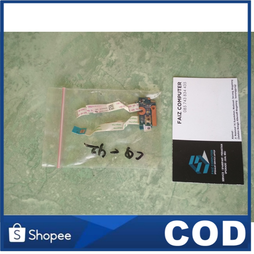 TOMBOL POWER SWITCH ON OFF COMPAQ CQ 42 HP G42