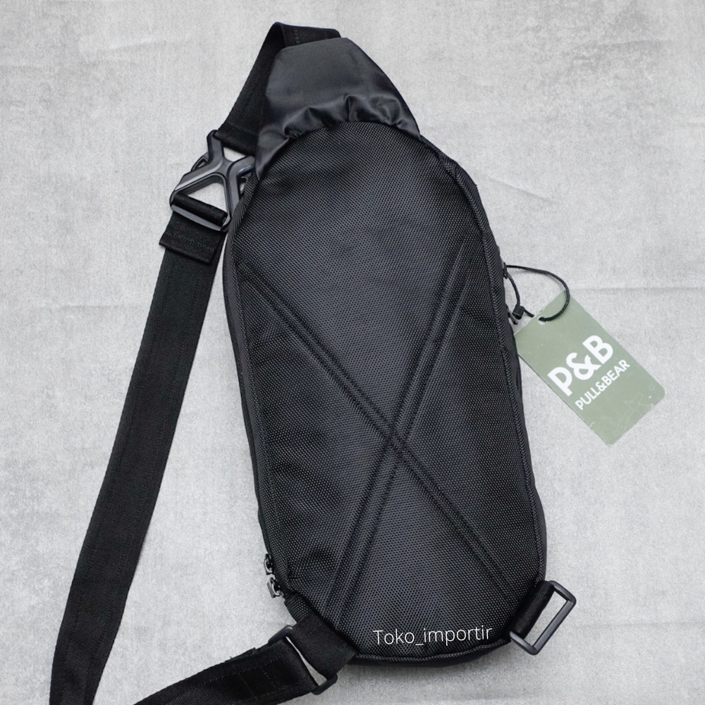 Tas Pull&amp;Bear Slingbag Pria Kualitas Import Mirror Original