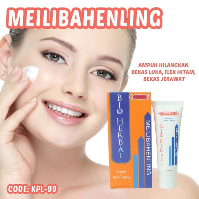 [BPOM] OBAT PENGHILANG BEKAS LUKA JERAWAT WAJAH MEILIBAHENLING