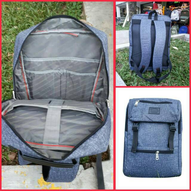 Tas Ransel Hitam Kanvas Pria Wanita Tas Punggung Sekolah Pelajar Perguruan Tinggi untuk Remaja Ransel Kasual Mochila Ransel Harian Travel
