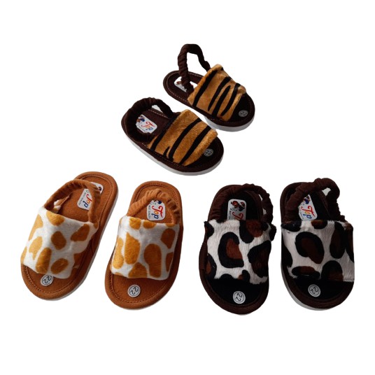 Sandal Selop Bayi Motif Macan Fashion Terbaru