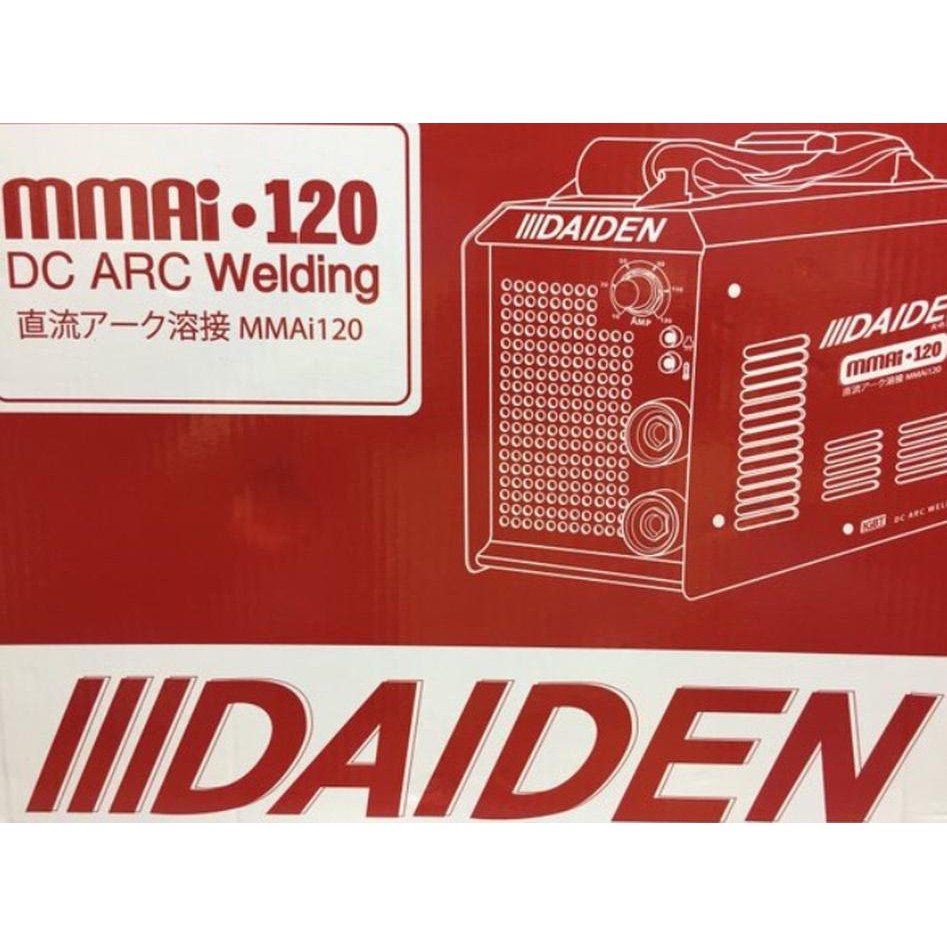 Mesin Las Inverter Daiden MMA 120 - Portable dan Praktis