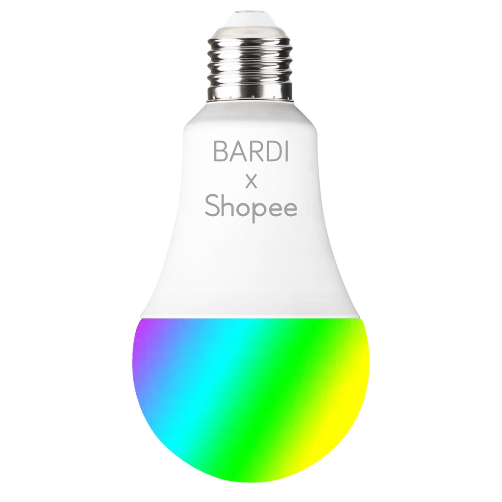 BARDI Smart LED BLUETOOTH 9W RGBWW Bulb Original - lampu tidur terbaik
