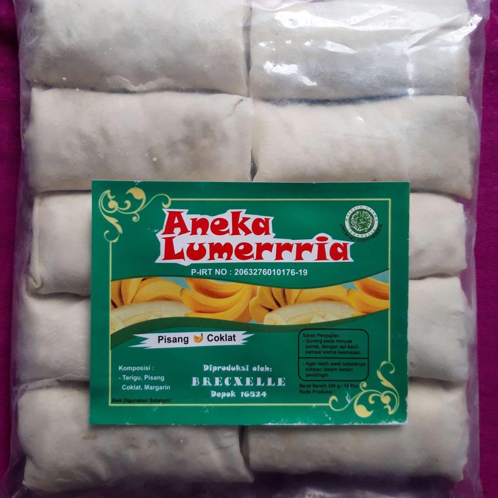 

Pisang Frozen Coklat Lumer Brecxelle, Murah dan Enak