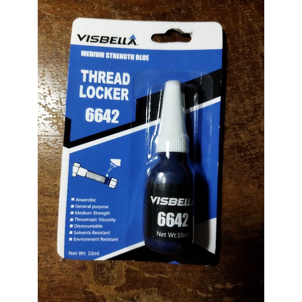 Visbella Medium Threadlocker - Lem Baut - Made in USA