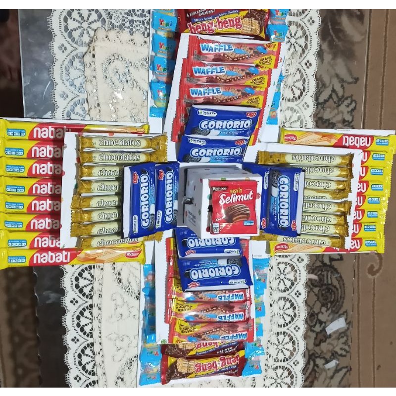 Kado Unik /Kado Ulang Tahun Anak/ Kado Snack Box / Kado Wisuda /Snack Box/ Kotak Kado Snack /Explosi