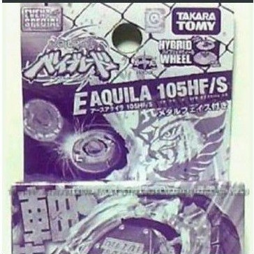 ORIGINAL BEYBLADE METAL FUSION BOOSTER EARTH AQUILA LIMITED EDITION MAINAN ANAK GASING KOLEKSI