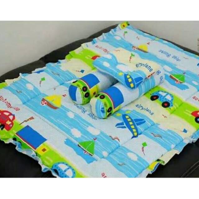 Bed cover set bayi travel time
