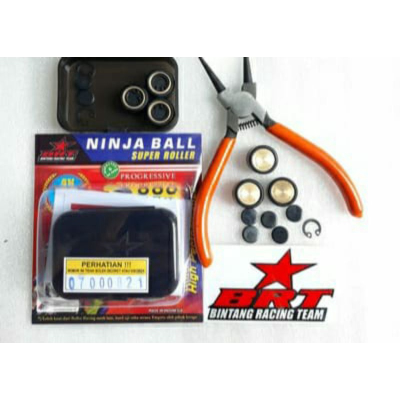 BRT SUPER ROLLER NINJA BALL VARIO 125/250/PCX150/SPIN/SKYWAVE Skydrive Roller BRT Ninja ball Vario 125 old New Genio Scoopy 2021 Beat Street Led Beat Deluxe Beat New Led Roler Ninja Ball BRT Vario 125 ROLER NINJA BALL GENIO SCOOPY BEAT DELUXE BEAT STREET