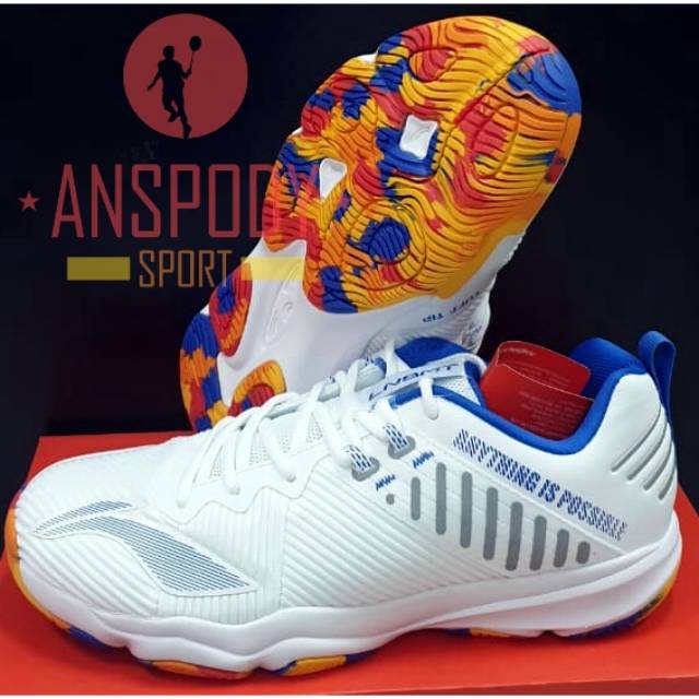 SEPATU BADMINTON LINING RANGER 4.0 TD WHITE