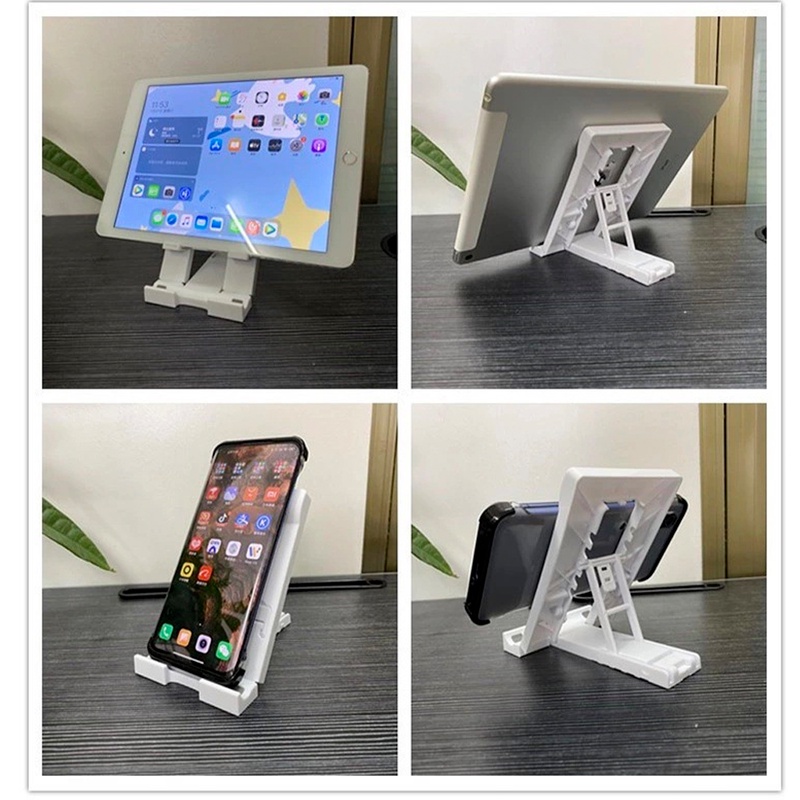 Desktops Holder For Tablet 7.9 to 11inch, Bracket Lipat Adjustable Tablet Stand Untuk iPad Xiaomi Samsung Penyangga Ponsel