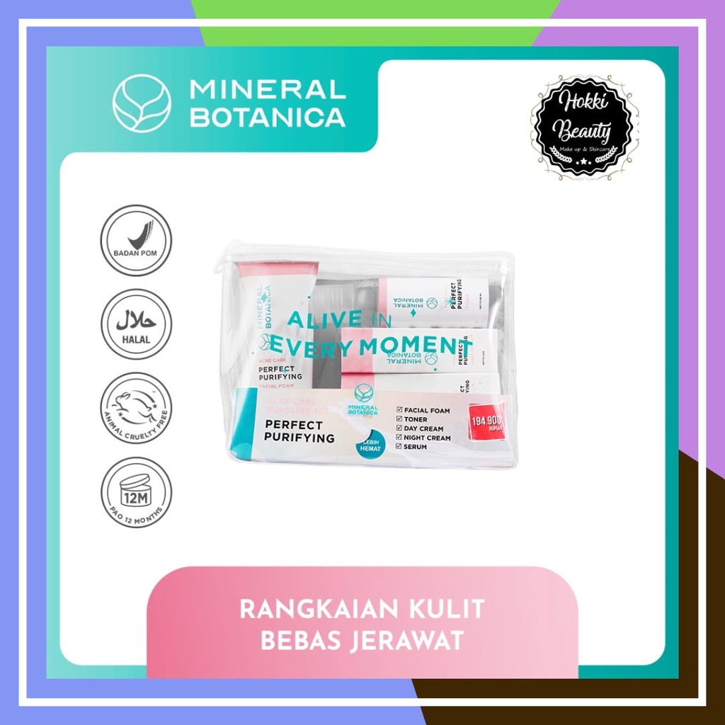 MINERAL BOTANICA Perfect Purifying Acne Care Bundling Sett - Paket