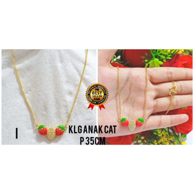 Kalung anak anak kepala HK motif pilihan terbaru