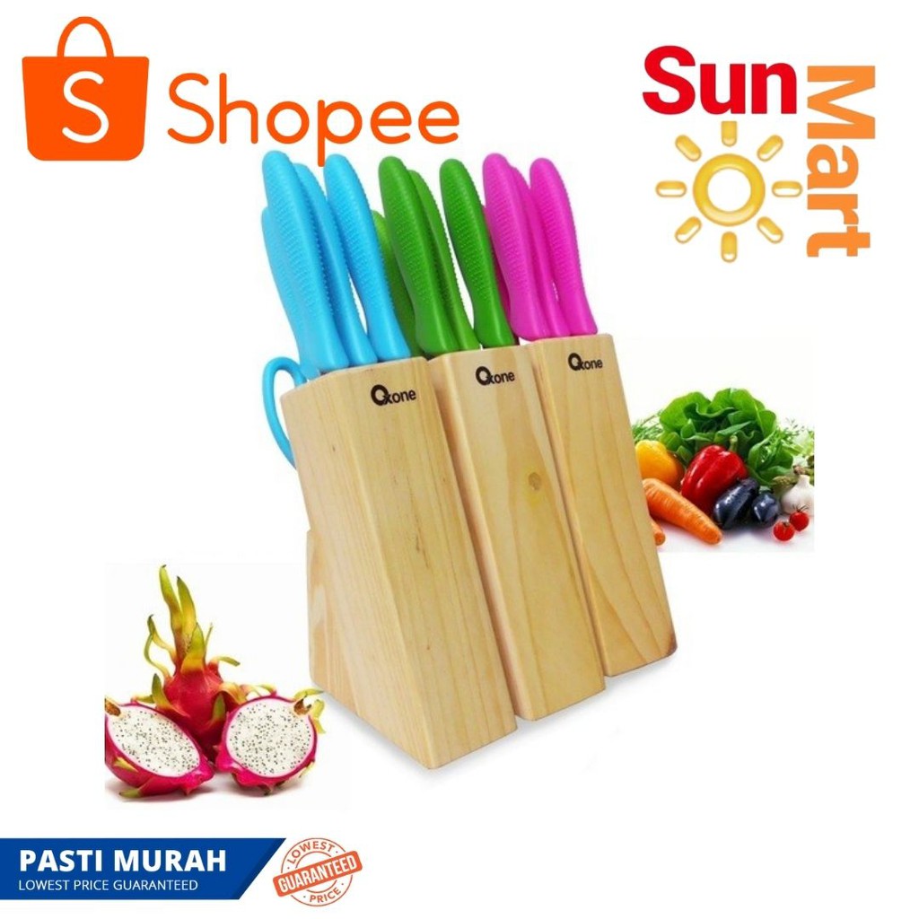 Pisau set Dapur Kitchen Knife Set Oxone 961