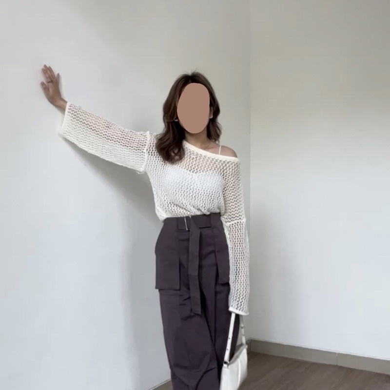CLOTHIER - Mason Mesh Top