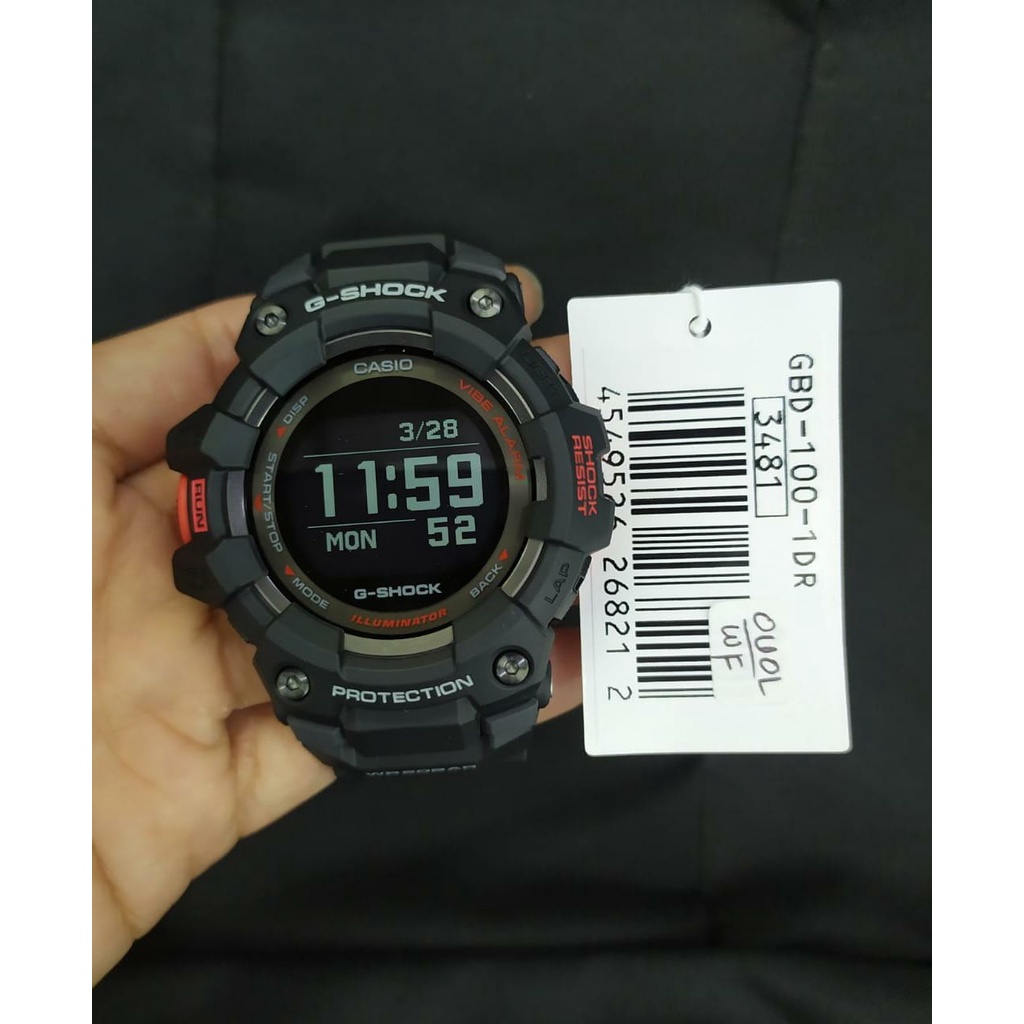 CASIO G-SHOCK GBD-100-1DR JAM TANGAN PRIA ORIGINAL GARANSI GAP 2 TAHUN