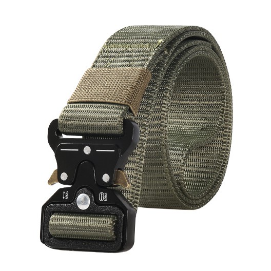 Ikat Pinggang Tactical  Nylon Canvas / Sabuk Pria Nylon / Gesper Nylon Pria