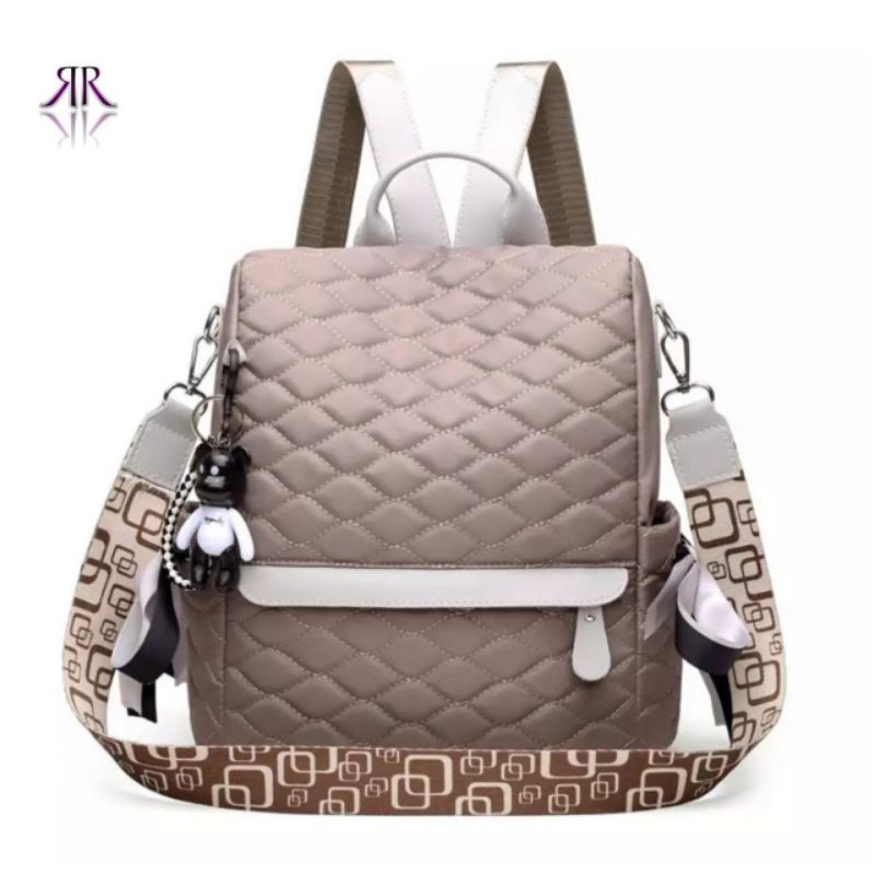 Tas Ransel laptop Tas Backpack Fashion Wanita Tas Punggung Sekolah Tas Kuliah Tas Ransel Bordir