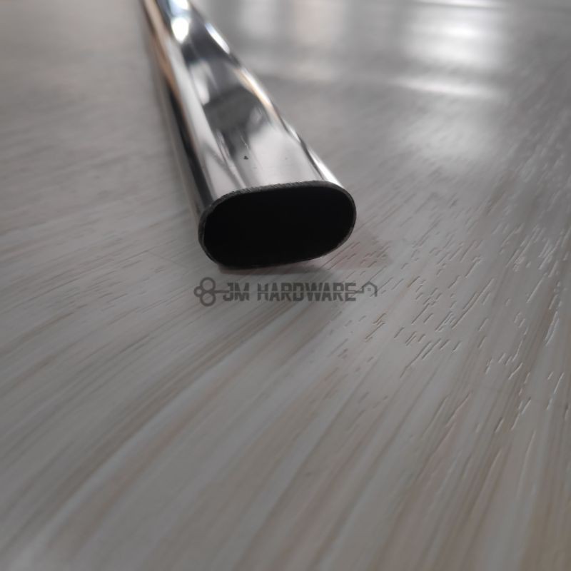 Pipa oval pipa gantungan stainless pipa meteran