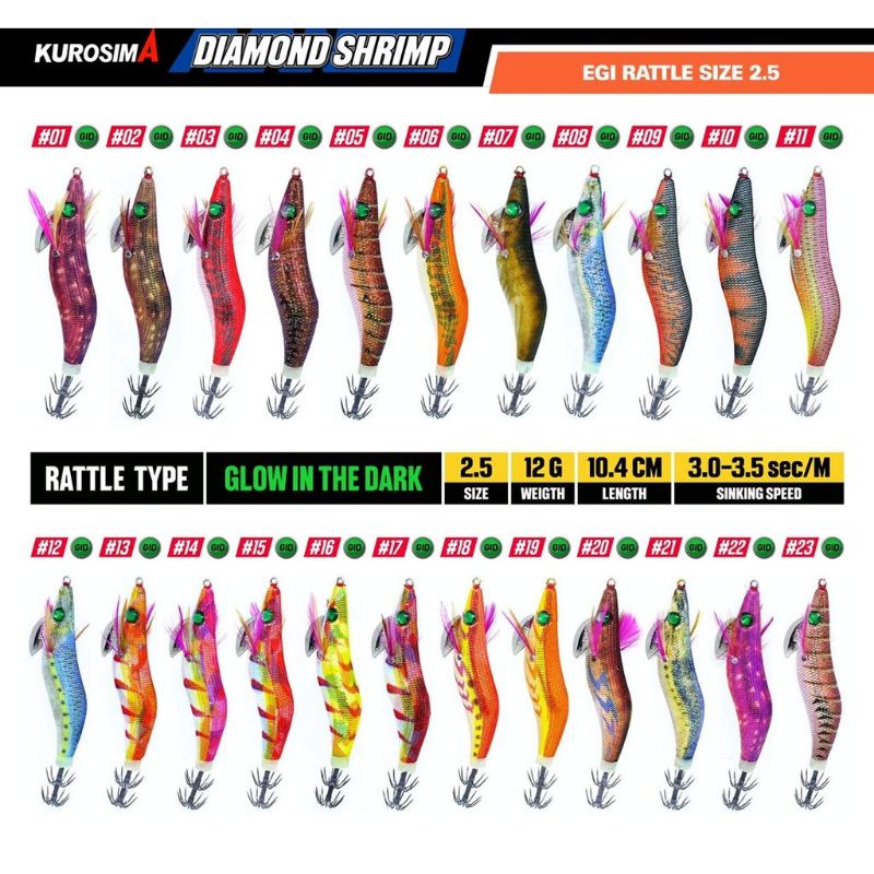 umpan cumi egi kurosima 3.0