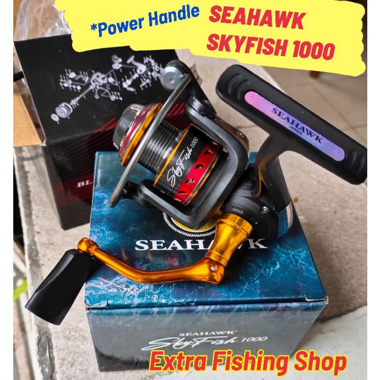 REEL SEAHAWK SKYFISH 1000 3000 4000 6000 POWER DRAG KUAT