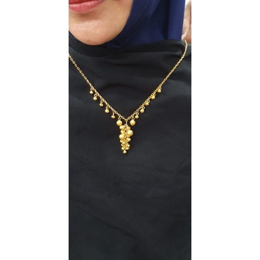 Kalung Replika emas 24k, model terbaru, cantik,mewah,best seller