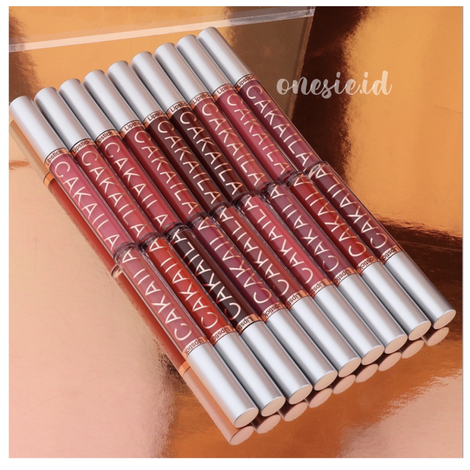 CAKAILA Lipstik Matte Lipstick Liquid Waterproof Long Lasting 18 Warna Cmaadu XX019