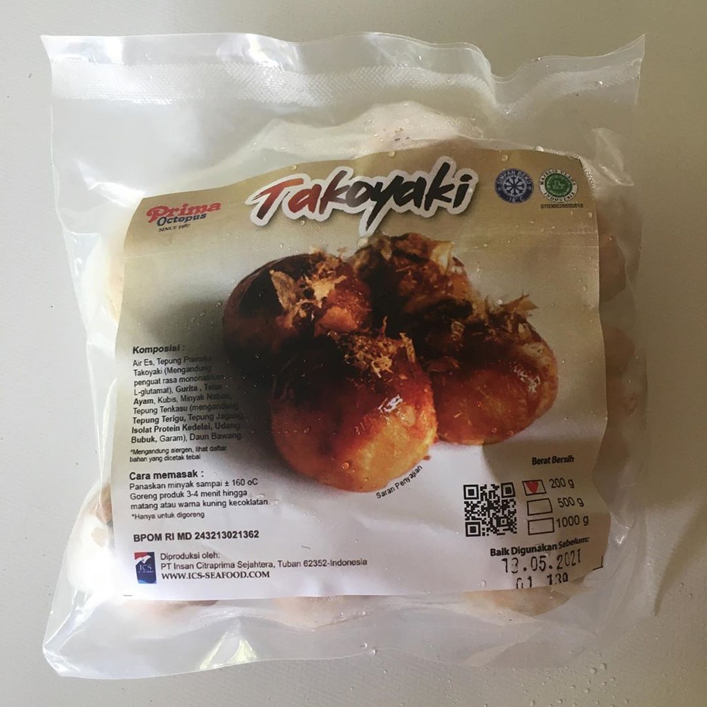 

Takoyaki 200 gram