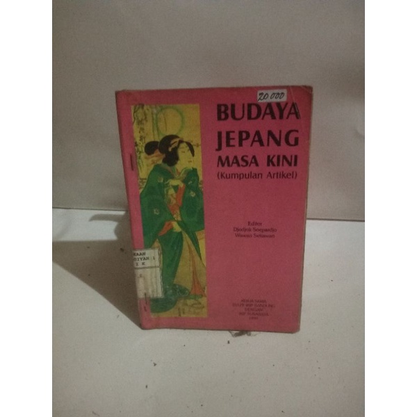 buku budaya Jepang masa kini