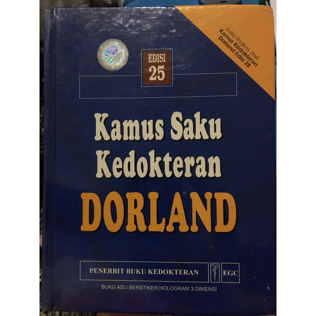 Buku Kedokteran Kamus Saku Kedokteran Dorland