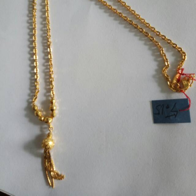 Model Kalung Emas 23 Karat 5 Gram Gambar Aksesoris