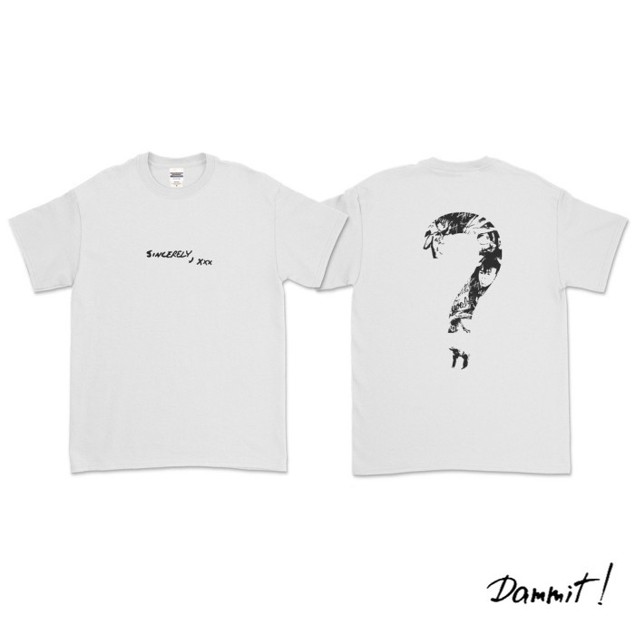 XXXTENTACION - SINCERELY XXX T-SHIRT - Putih