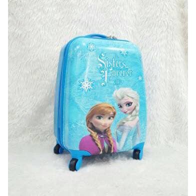 "Tas Koper Travel Anak Fiber Frozen 4Roda"