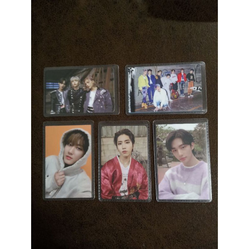 STRAY KIDS PHOTOCARD HYUNJIN CHANGBIN HAN JISUNG DOUBLE SIDE