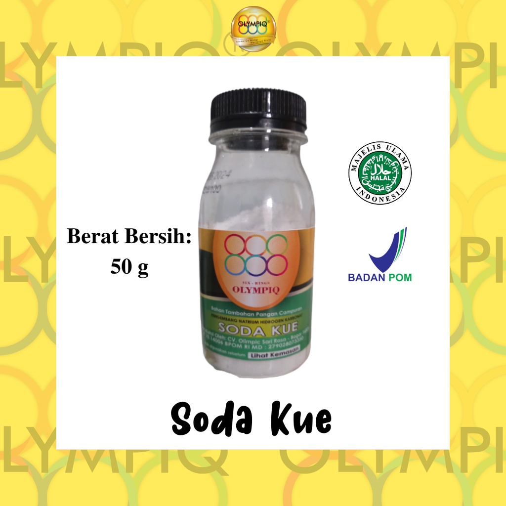 

Soda Kue OLYMPIQ 50 g