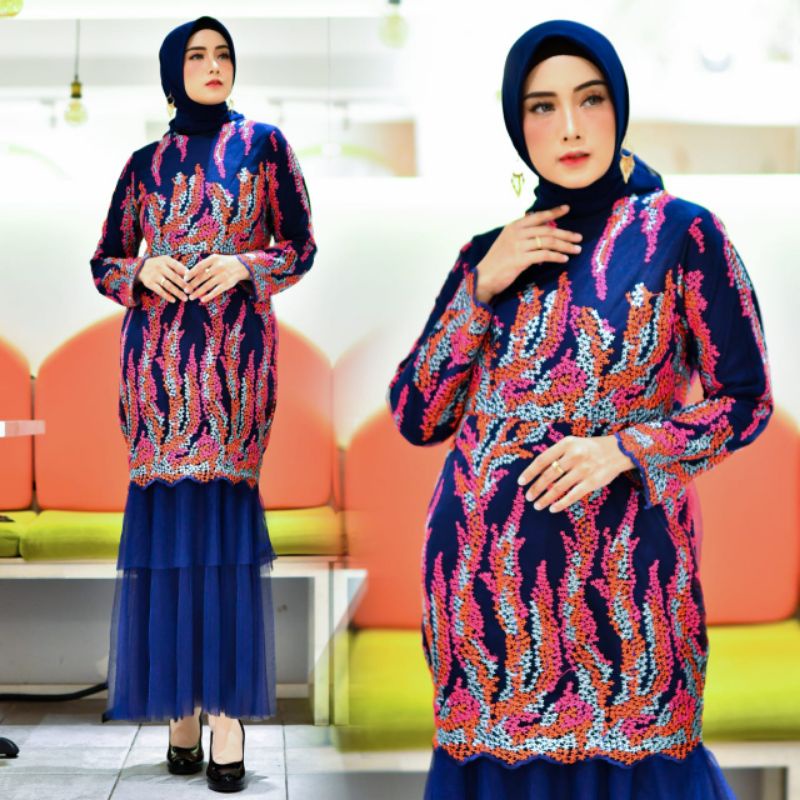 GAMIS DUYUNG TUTU CAYRA//GAMIS PESTA//GAMIS//GAMIS TILLE//GAMIS KONDANGAN//FASHION MUSLIM//BAJU PESTA//GAMIS TERBARU//BY PELAMINAN BIRU