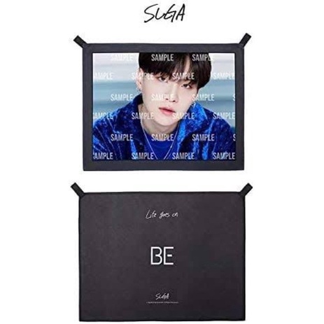 Official BTS BE SUGA fabric poster kain fortune box sharing