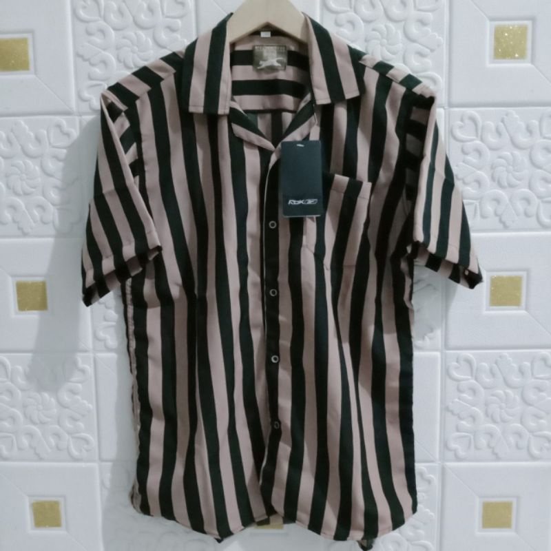 KEMEJA MOTIF SALUR | KEMEJA MOTIF | KEMEJA SURFING